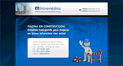 Desktop Screenshot of intramedica.com.pe